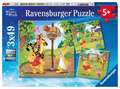 Ravensburger Kinderpuzzle 05187 - Tag des Sports - 3x49 Teile Disney Puzzle für Kinder ab 5 Jahren