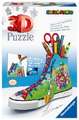 Ravensburger 3D Puzzle Sneaker Super Mario 11267 - praktischer Stiftehalter im Super Mario Design - 108 Teile - ab 8 Jahren