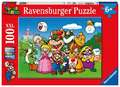 Ravensburger Kinderpuzzle 12992 - Super Mario Fun 100 Teile XXL - Puzzle für Kinder ab 6 Jahren