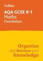 AQA GCSE 9-1 Maths Foundation Organise and Retrieve Your Knowledge