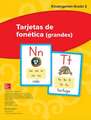 Maravillas Sound Spelling Large Cards, Grades K-2