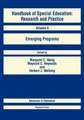 Handbook of Special Education – Emerging Programs