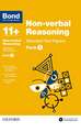 Bond 11+: Non-verbal Reasoning: Standard Test Papers: Ready for the 2024 exam: Pack 1