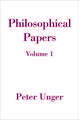 Philosophical Papers: Volume One