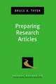 Preparing Research Articles