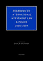 Yearbook on International Investment Law & Policy 2008-2009