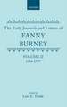 The Early Journals and Letters of Fanny Burney: Volume II: 1774-1777