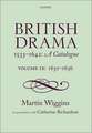 British Drama 1533-1642: A Catalogue: Volume IX: 1632-1636