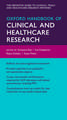 Oxford Handbook of Clinical and Healthcare Research