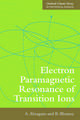 Electron Paramagnetic Resonance of Transition Ions