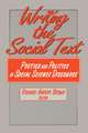 Writing the Social Text: Poetics and Politics in Social Science Discourse