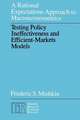 A Rational Expectations Approach to Macroeconometrics: Testing Policy Ineffectiveness and Efficient-Markets Models