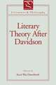 Literary Theory After Davidson