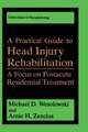 A Practical Guide to Head Injury Rehabilitation: A Focus on Postacute Residential Treatment