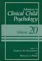 Advances in Clinical Child Psychology: Volume 20