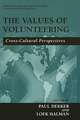 The Values of Volunteering: Cross-Cultural Perspectives