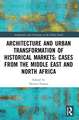 Architecture and Urban Transformation of Historical Markets: Cases from the Middle East and North Africa