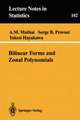 Bilinear Forms and Zonal Polynomials