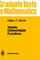 Weakly Differentiable Functions: Sobolev Spaces and Functions of Bounded Variation