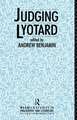 Judging Lyotard