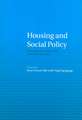 Housing and Social Policy: Contemporary Themes and Critical Perspectives