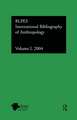 IBSS: Anthropology: 2004 Vol.50: International Bibliography of the Social Sciences