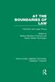 At the Boundaries of Law (RLE Feminist Theory): Feminism and Legal Theory