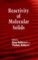 Reactivity of Molecular Solids