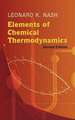 Elements of Chemical Thermodynamics