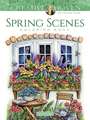 Creative Haven Spring Scenes Coloring Book