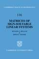 Matrices of Sign-Solvable Linear Systems