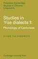 Studies in Yue Dialects 1: Phonology of Cantonese