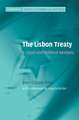 The Lisbon Treaty: A Legal and Political Analysis