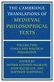 The Cambridge Translations of Medieval Philosophical Texts: Volume 2, Ethics and Political Philosophy