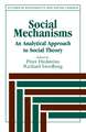 Social Mechanisms: An Analytical Approach to Social Theory