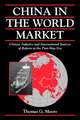 China in the World Market: Chinese Industry and International Sources of Reform in the Post-Mao Era