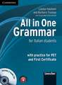 All in One Grammar Student's Book with Audio CDs (2) Italian Edition: For Italian Students