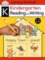 Kindergarten Reading & Writing (Literacy Skills Workbook)