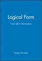 Logical Form: From GB to Minimalism