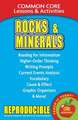 Rocks & Minerals Common Core Lessons & Activities