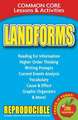 Landforms: Common Core Lessons & Activities