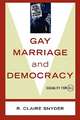 Gay Marriage and Democracy