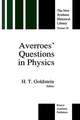 Averroes’ Questions in Physics