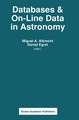 Databases and On-Line Data in Astronomy