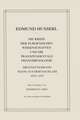 Die Krisis Der Europäischen Wissenschaften Und Die Transzendentale Phänomenologie: Ergänzungsband Texte Aus Dem Nachlass 1934—1937