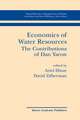 Economics of Water Resources The Contributions of Dan Yaron