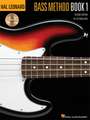 Hal Leonard Bass Method Book 1: Book/CD Pack