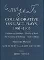 Collaborative One–Act Plays, 1901–1903 ("Cathlee – Manuscript Materials