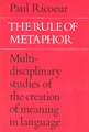 The Rule of Metaphor: Multi-Disciplinary Studies of the Creation of Meaning in Language