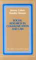 Social Research in Communication and Law